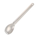Keith Ti5319 Titanium Long Handle Ultralight Spork Spoon Outdoor Camping Picnic Travelling Tableware
