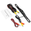 Car Rear View Backup License Plate Waterproof 170 Camera 8 IR Night Vision