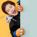 Penguin Winter Thicken Snow Waterproof Windproof Warm Children Gloves Skiing Gloves Blue Penguin
