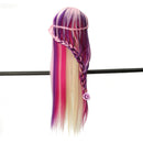 8 Colors Salon Hairdressing Braiding Practice Mannequin Hair Training Head Models With Clamp Holder