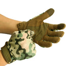 Three Soldiers Full Finger Tactical Gloves Touch Screen Slip Resistant Glove For Cycling Camping Hunting