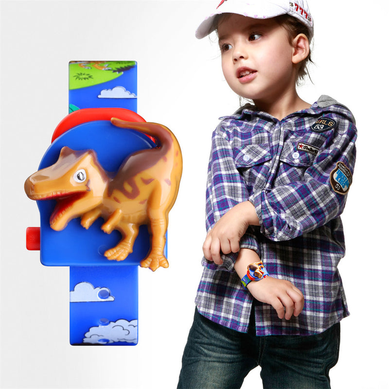 SKMEI 1468 Dinosaur Shape PVC Strap LED Display Cartoon Digital Watch Kids Watch