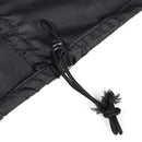 Square Black Fire Pit Cover Outdoor Garden Dustproof Waterproof Cover Garden Table Furniture Cover