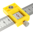 Woodworking Punch Locator Drill Guide Sleeve Cabinet Hardware Jig for Wood Dowelling Tool
