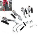 BIKIGHT Mountain Bike Bicycle Alloy Front & Rear V Brake Levers Caliper Set Tail Brake