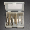 5 Pcs HSS 1/1.5/2.5/3.15/5mm Drills 60 Degree Angle Bit Hole Cutter