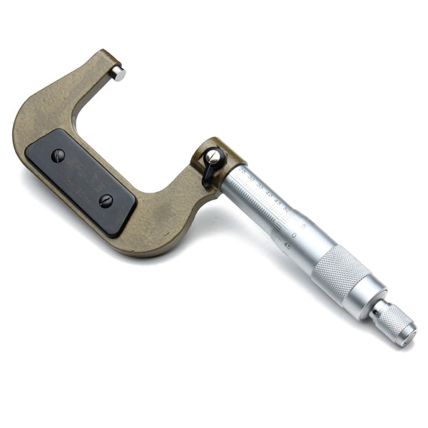 SHAHE 25-50mm 0.01mm Separating Clamp Screw Outside Micrometer