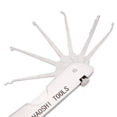 DANIU Foldable Door Lock Opener Locksmith Tool Lock Pick Set