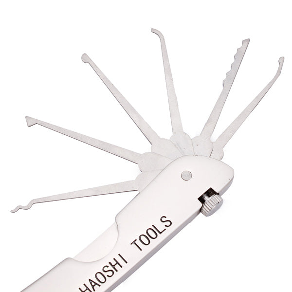 DANIU Foldable Door Lock Opener Locksmith Tool Lock Pick Set