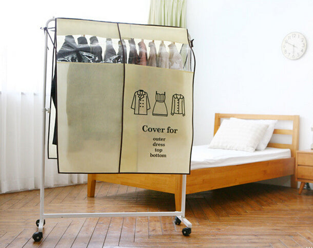 Anti Dust Waterproof Clothes Shirts Wardrobe Cover Non-woven Fabric Clothes Storage Bag