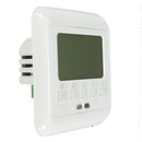 LCD Button Programmable Underfloor Heating Room Thermostat Floor Heating Control 0-35C