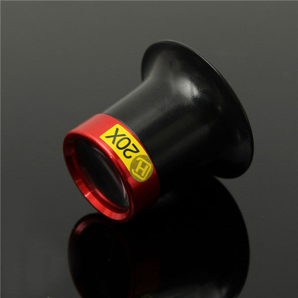 20X Monocular Magnifying Glass Loupe Lens Magnifier Eyeglasses