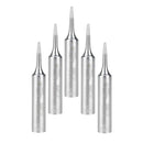 DANIU 5pcs 900M-T-1C Solder Iron Tips set For Hakko 936/937 Soldering Station Etc