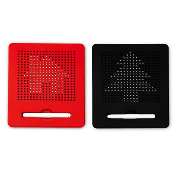 Magnetic Tablet Stylus Wordpad Drawing Stencils Plates Beads Board DIY Toy