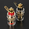 2pcs Amplifier Speaker Terminal Binding Post Banana Plug