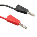 BNC Q9 To Dual 4mm Stackable Banana Plug with Socket Test Leads Probe Cable 120CM