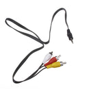 3.5mm Jack Plug to 3 RCA Adapter Cable Audio Video Cable