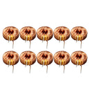 10pcs Toroid Core Inductor Wire Wind Wound mah--100uH 6A RoHS cc