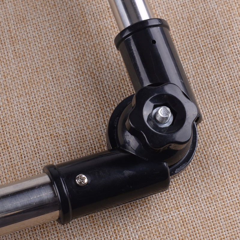 Walker Connector Pipe Bar Umbrella Wheelchair Scooter Attachment Clamp Supporter