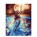 DIY Creative Frameless Oil Painting By Numbers Kit Wall Home Office Decor