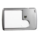 3X 6X LED Square Credit Card Magnifying Glass Loupe Reading Magnifier