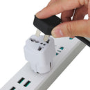 5Pcs Universal AU US UK to EU Europe Plug AC 250V Power Travel Adapter