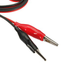 DANIU Alligator Test Lead Clip To Banana Plug Probe Cable for Multimeters