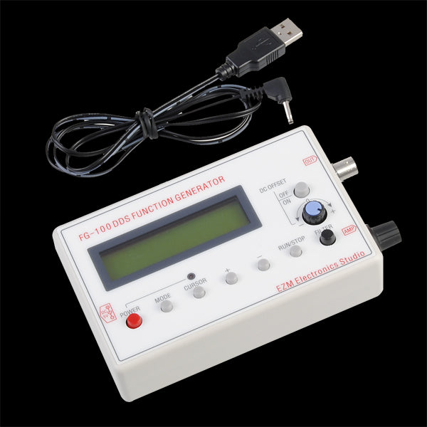 FG-100 DDS Function Signal Generator Frequency Counter 1Hz - 500KHz