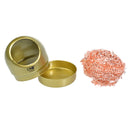 CMT Welding Soldering Solder Iron Tip Cleaner Gold Cleaning Wire with Stand