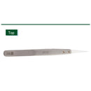 BEST BST-72-MZ Non-inductive Ceramic Stainless Steel Handle Tweezer