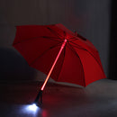 LED Flashlight Umbrella for Night Protection Amusement Park