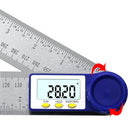 Drillpro 0-200mm Digital Meter Angle Inclinometer Digital Angle Ruler Electron Goniometer Protractor