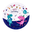 Children's Party Supplies Birthday Decorations Set Cartoon Cake Paper Cup