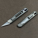 NAITHAWK TC4 78cm Titanium Alloy Mini Folding Knife EDC Utility Knife Hiking Outdoor Survival Tool