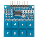 3pcs TTP226 8 Channel Digital Capacitive Switch Touch Sensor Module