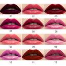12 Colors Velvet Lip Gloss Matte Lip Makeup Long-Lasting Waterproof