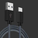 Bakeey 2.4A Type C Nylon Braided Fast Charging Data Cable For Xiaomi Mi8 Mi9 HUAWEI P30 Pocophone F1 OnePlus 7 S10