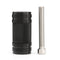 Black Edge Cut Shifter Peg For Harley Davidson Dyna Sportster Softail Touring