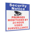 5X Premises Protected By 24 Hour Video Surveillance Sign Sticker Security Camera