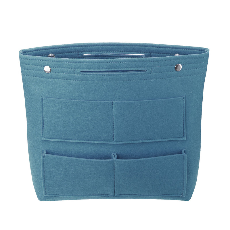 Large Organizer Cosmetic Bag in Bag Casual Travel Multi-pockets Elegant Bag Handbag