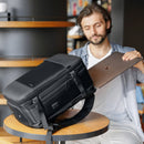 MARK RYDEN MR9076 15.6 inch Men Backpack Waterproof Business Anti-thief USB Charging Laptop Bag Travel Backpack with Shoes Pocket