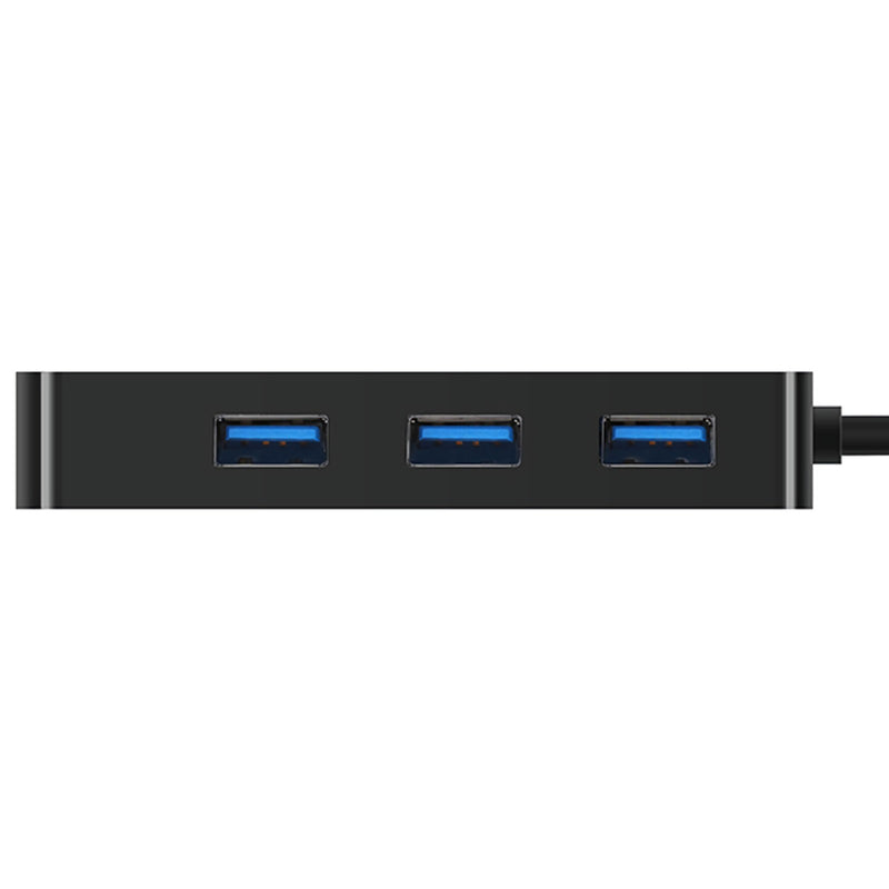 UGreen CR133 USB 3.0 to 3-Port USB 3.0 Hub with External 3.5mm SPK MIC Audio Adapter