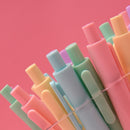 KACO K1015 5 Pcs/Box Macaron Candy Color Gel Pens 0.5mm Pen Refill Signing Pens For Students School Office