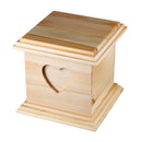 Pet Casket Wooden Cat Dog Burial Personal Cremation Ashes Urn Ash Coffin Box