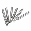6pcs HSS 4 Flute Straight Shank End Mill Cutter 2/2.5/3/4/5/6mm End Mill Cutter CNC Tool