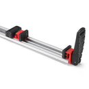 24 Inch Woodworking Cutting Guide Wood Gauge Clamp Aluminum Alloy Grip Straight Edge