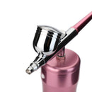 Dual Action Paint Airbrush Kit Compressor Portable Air Brush Paint Spray G un for Nail Art Desgin Tattoo Cake EU Adapter