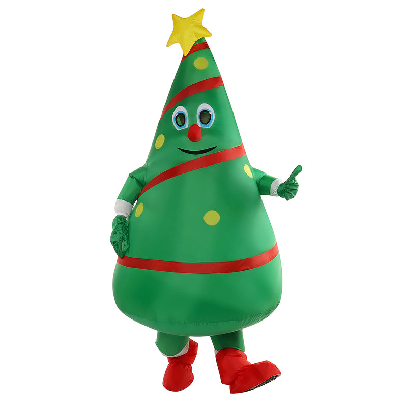 Costume Christmas Tree Inflatable Adult Halloween Party Fancy Dress Mens Prop Decorations