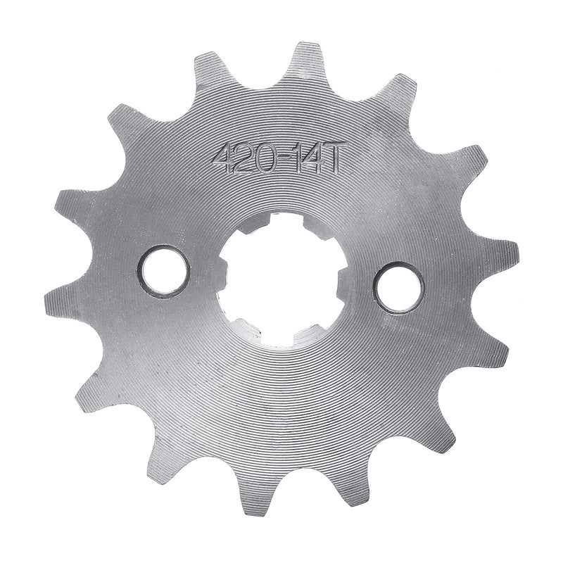 420 10/12/13/14/15/16 Tooth Front Sprocket 17mm For 70cc 110cc 125cc Pit Dirt Bike Replacement Accessories