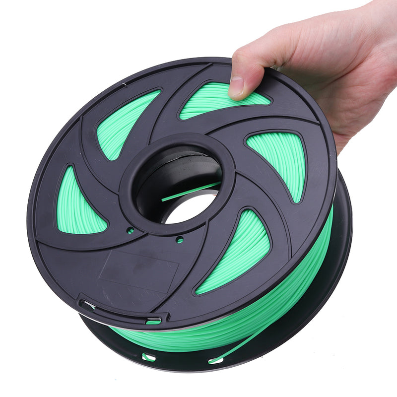 Fluorescence Yellow/Fluorescence Green 1.75mm 1KG/Roll PLA Filament for 3D Printer